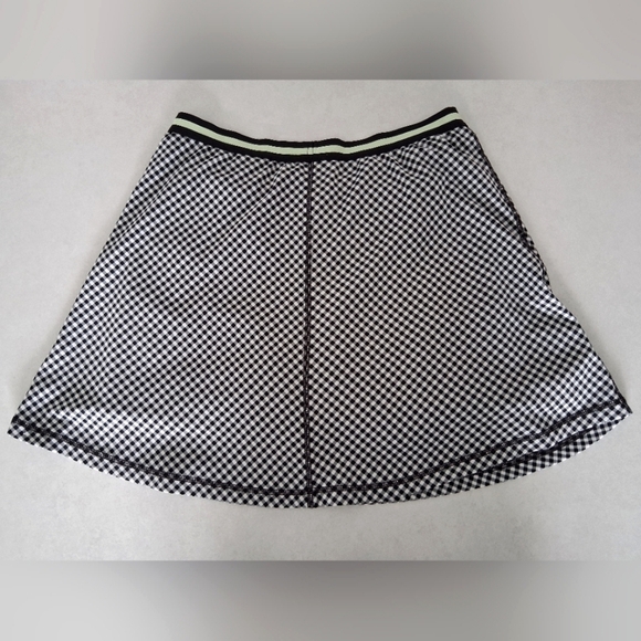 Talbots/ Stylish Black and White Checkered Skort/ Size US M - Picture 2 of 9